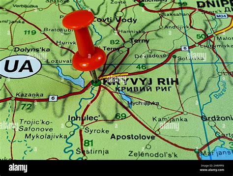 Kryvyi rih map hi-res stock photography and images - Alamy