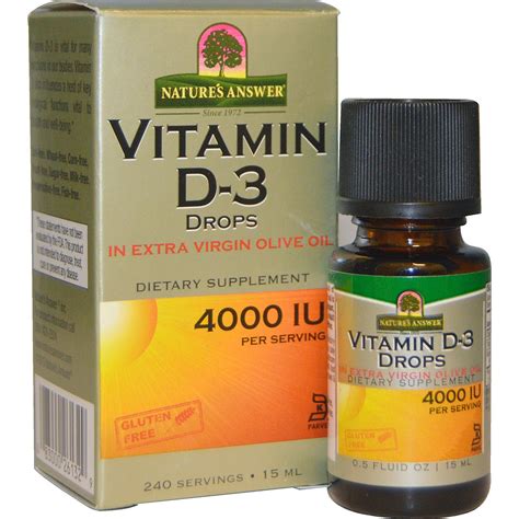 Natures Answer Vitamin D3 Drops Review