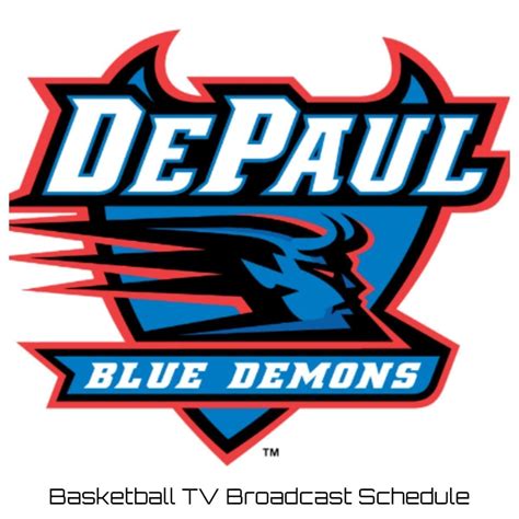 DePaul Blue Demons Basketball TV Broadcast Schedule 2022-23 | Printable PDF