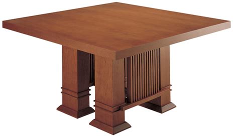 Frank Lloyd Wright Square dining table in two sizes