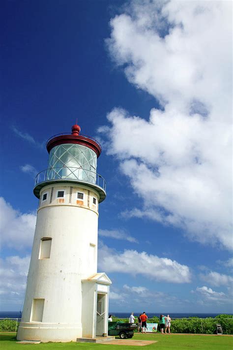 Kilauea Lighthouse Located On Kilauea Photograph by David R. Frazier ...