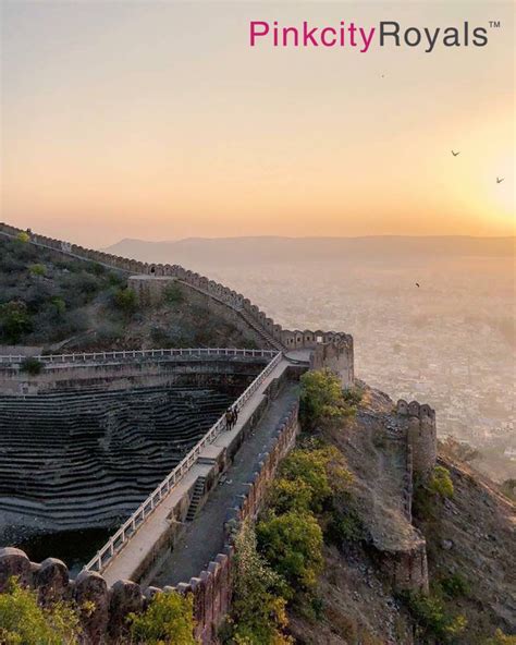 Nahargarh Fort, which is one of the many countless palaces and beautiful historic buildings that ...