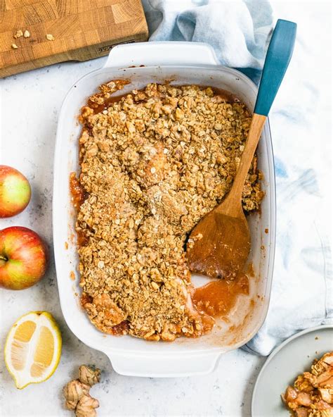 Apple Crumble (Vegan & Gluten Free) – A Couple Cooks