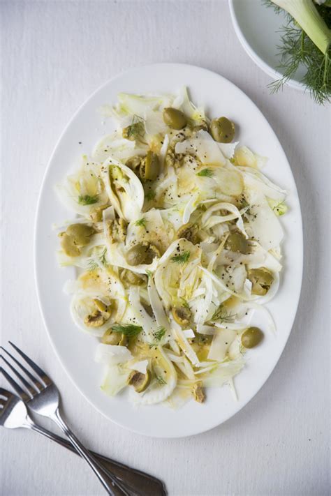 Donal Skehan | Shaved Fennel, Parmesan & Olive Salad