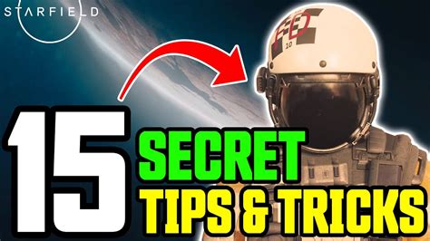 Starfield - 15 SECRET Tips & Tricks You Still DON'T Know - YouTube