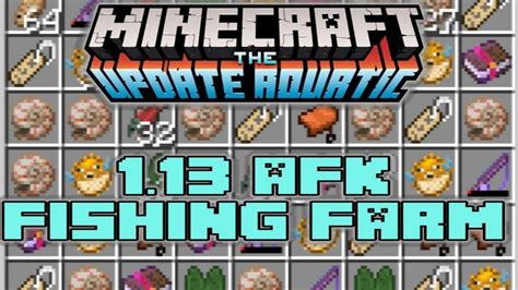 AFK Fish Farm Fix Addon | Minecraft PE Bedrock Addons, Minecraft PE ...