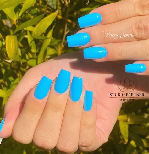 56 Awesome Winter Wedding Nails Ideas - Beauty Home in 2021 | Neon acrylic nails, Blue gel nails ...