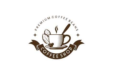 Coffee logo design with creative retro vintage concept 24280138 Vector ...