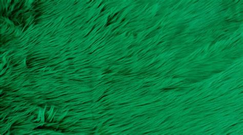 Green shaggy faux fur fabric per yard by fabulessfabrics on Etsy