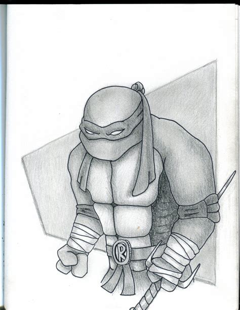 Raphael from Teenage Mutant Ninja Turtles #teenagemutantninjaturtles #tmnt #pencildrawing # ...