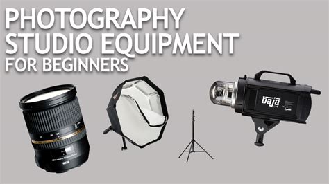 Photography Studio Equipment for Beginners - The Slanted Lens