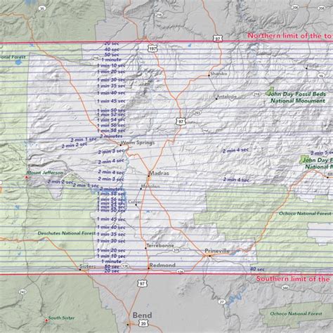 Madras-oregon-map-eclipse | EarthSky