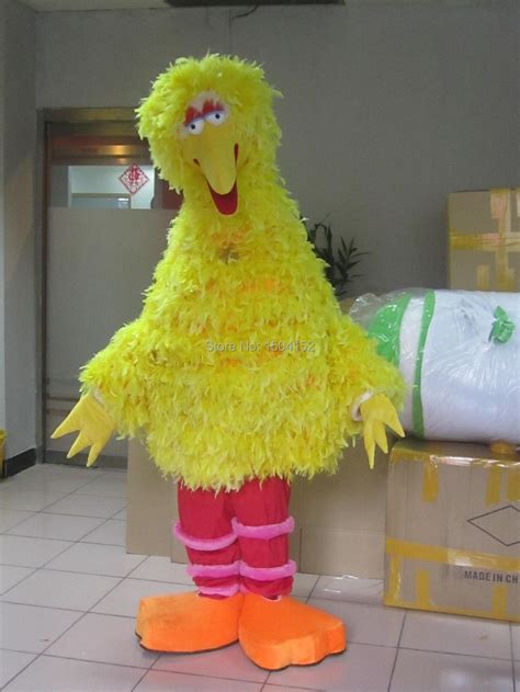 New Yellow Big Bird Costume Mascot Free shipping-in Clothing from ...