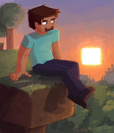 Steve by TwinklePowderySnow on DeviantArt | Minecraft anime, Minecraft fan art, Minecraft art