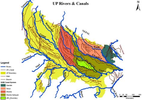 Rivers of Uttar Pradesh - Uttar Pradesh PCS Exam Notes