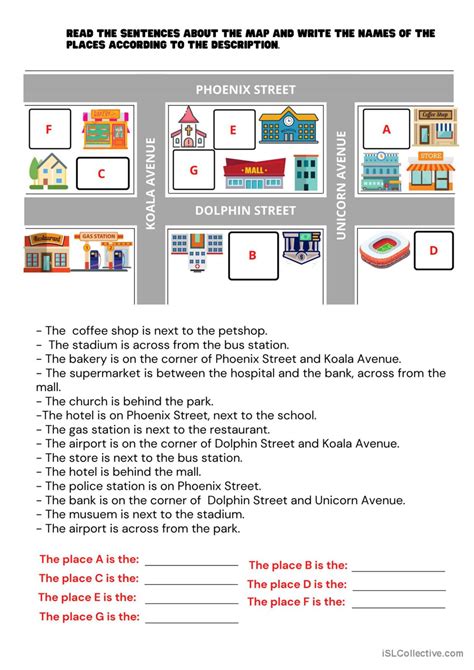 PREPOSITIONS OF DIRECTIONS: English ESL worksheets pdf & doc