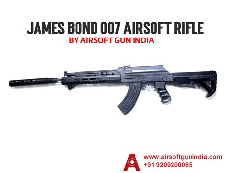 James Bond 007 Airsoft Toy Rifle By Airsoft Gun India.