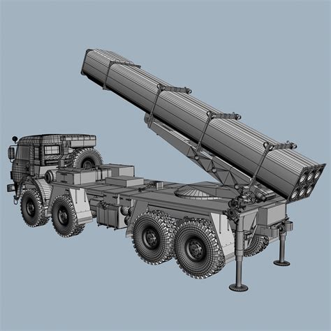 max 9a52-4 bm-30 smerch rockets