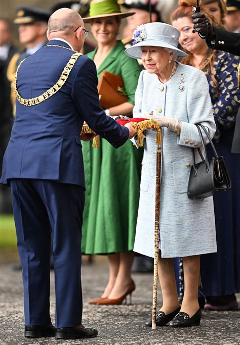 Queen Elizabeth II Attends the Ceremony of the Keys at Palace of ...