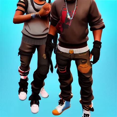 kanye west fortnite skin | Stable Diffusion