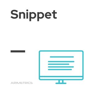 What is Snippet - Definition, meaning and examples