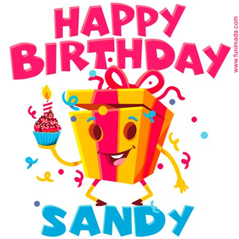 Happy Birthday Sandy GIFs - Download on Funimada.com