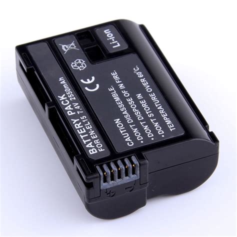 Fully Decoded EN-EL15 Battery for Nikon D800E D800 D610 D600, UK Nikon ...