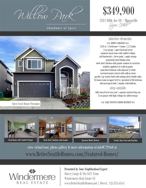 Home For Sale Flyer Template Free | Professional Business Template