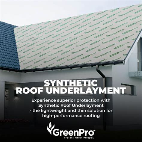 Synthetic roof underlayment additional roofing protection – Artofit