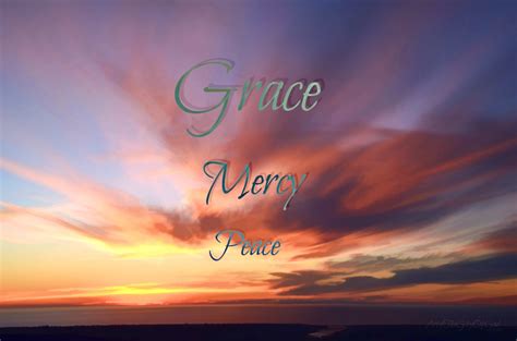 Grace Mercy Peace - digital painting | "Grace, Mercy, and Pe… | Flickr