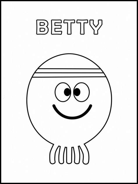 Hey Duggee Coloring Pages Betty