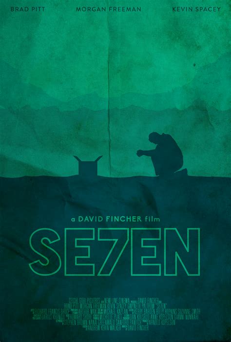 The Box - Se7en Poster by edwardjmoran | Movie posters minimalist, Movie posters, Minimal movie ...