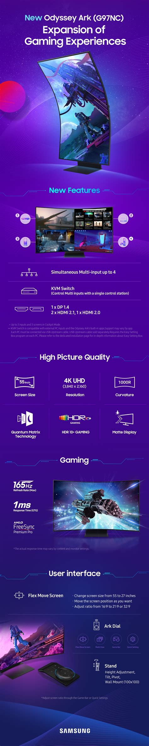 [Infographic] See the Specs for the New Odyssey Ark – Samsung Global ...