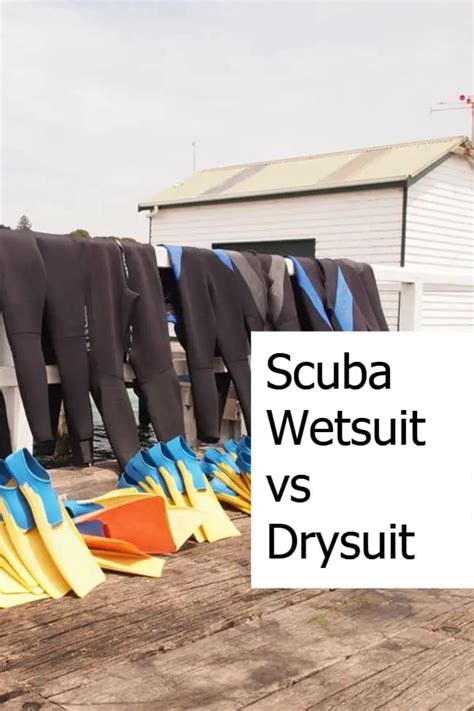 Scuba Wetsuit vs Drysuit - How to Stay Warm in Cold Water