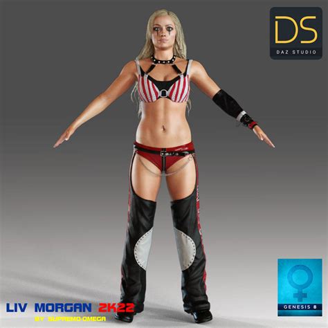 Liv Morgan 2k22 For Daz Studio by SUPREMO-OMEGA on DeviantArt