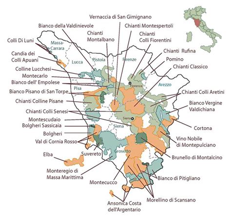 Map of Tuscany - Probably the best map resources available on Tuscany