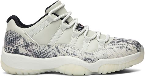 Air Jordan 11 Retro Low 'Light Bone Snakeskin' - CD6846-002 - Novelship