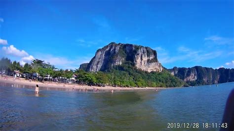 Ao Nang Beach Krabi Thailand in Dec 2019 - YouTube