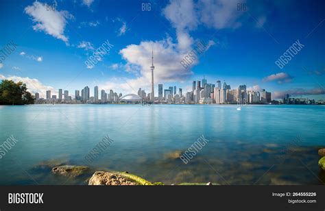 Toronto Skyline Blue Image & Photo (Free Trial) | Bigstock