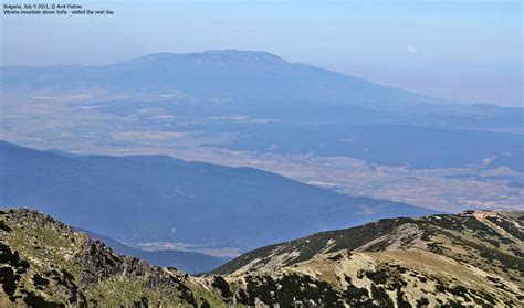 European Mountains - Route Descriptions - Bulgaria, Cherni Vrah, Ushite Peak, Kamen Del, Vitosha ...