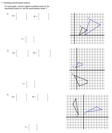 Dilation Geometry Worksheets