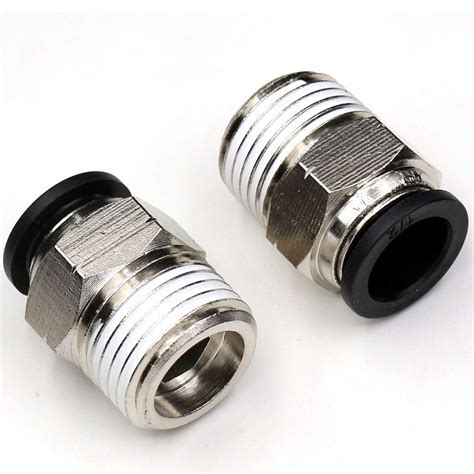 5/16 Air Fittings Push to Connect Fittings,CEKER PC 5/16 Od x 1/4 NPT Air Lines Fittings Male ...