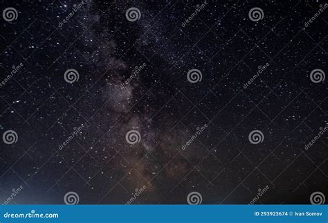 Milky Way in the Night Sky stock photo. Image of celestial - 293923674