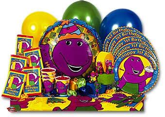 Barney the purple dinosaur party supplies by foxandwolfdogs on DeviantArt