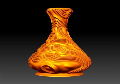 3D print model JUL35 2 Flower vase BonitumART collection