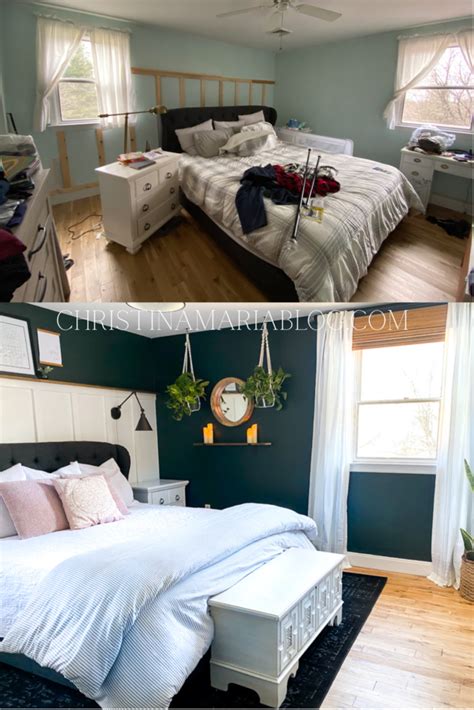 Cheap Bedroom Makeovers : Bedroom Makeover Before After Avenue ...