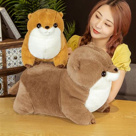 Standing Otter Doll Plush Stuffed Animal – Golonzo