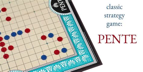 Game of the Month: Pente - A Classic 5 in a Row Strategy Game