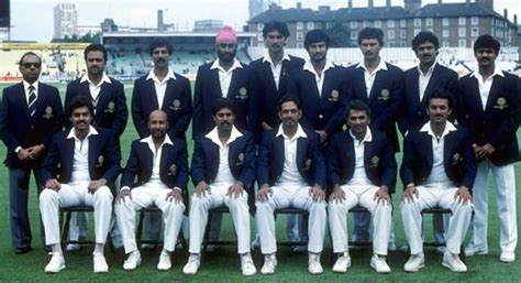 India's first world cup 1983 Team India - TheStoryIndia.com