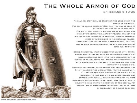 The Belt of Truth - Armor of God > Free Bible Study Guides